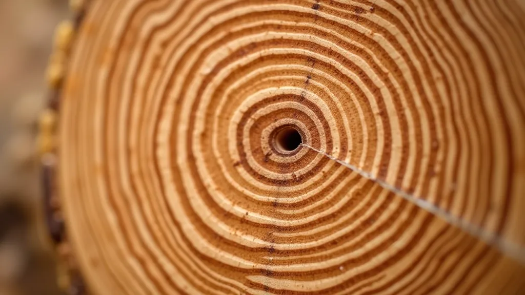 Close-up of wood grain texture showing natural timber patterns